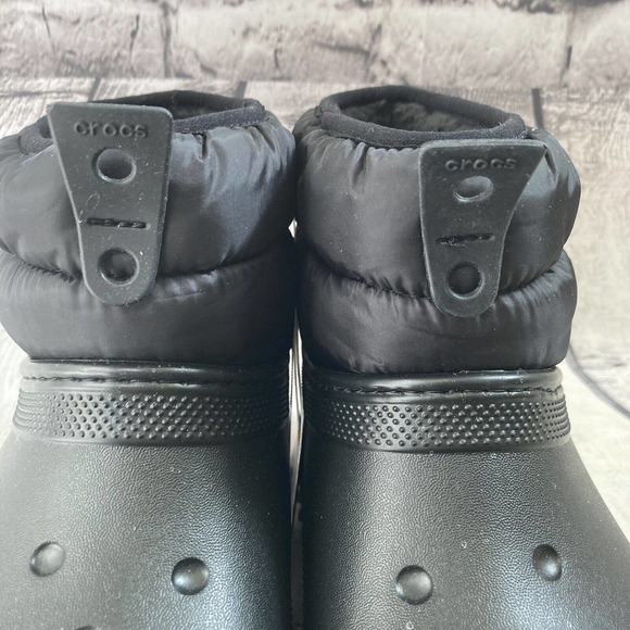 Crocs Classic Neo Puff Shorty Snow Boot 207311 Womens Size 7 New - Picture 3 of 11